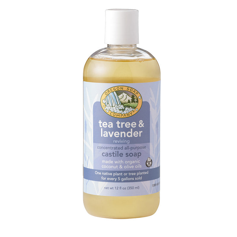 Tea Tree & Lavender Liquid Organic Castile Soap