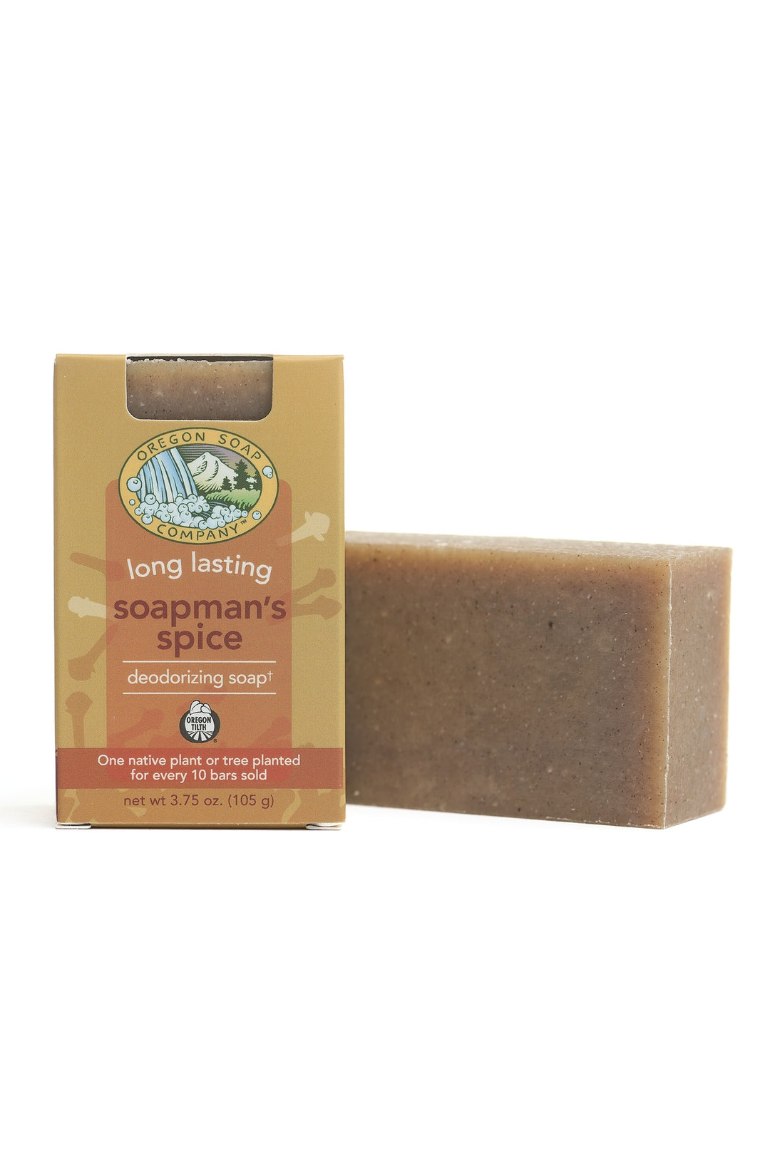Soapman's Spice Bar:  All Natural. Certified Organic. Non-toxic Bar Soap