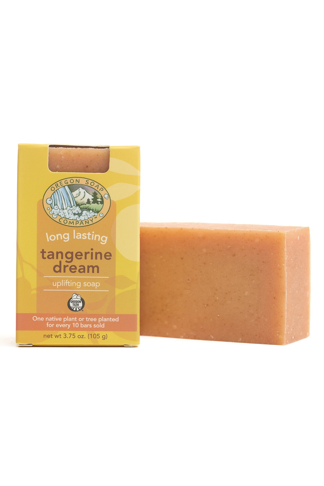 Tangerine Dream Bar:  All Natural. Certified Organic. Non-toxic Bar Soap
