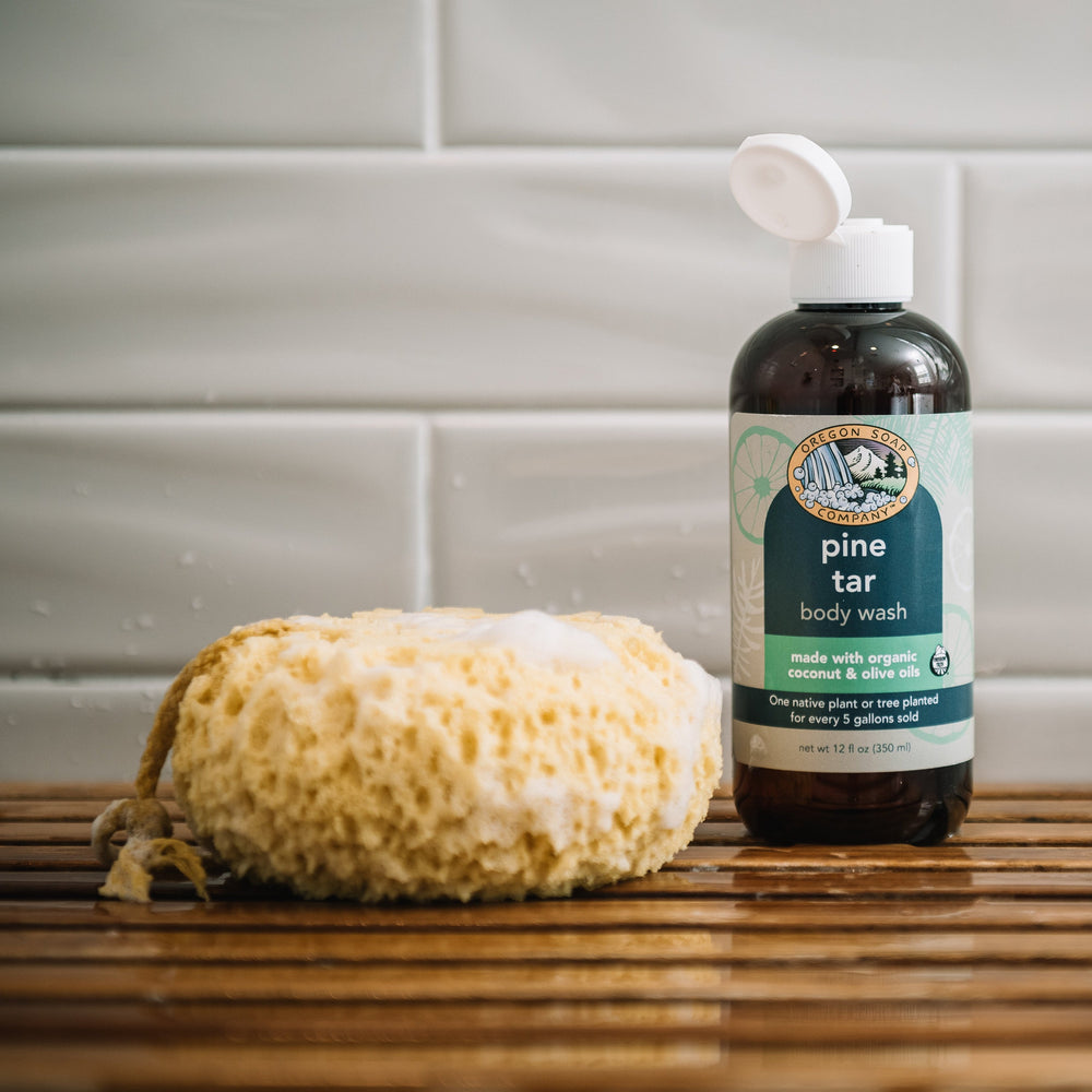 Pine Tar Natural Organic Body Wash