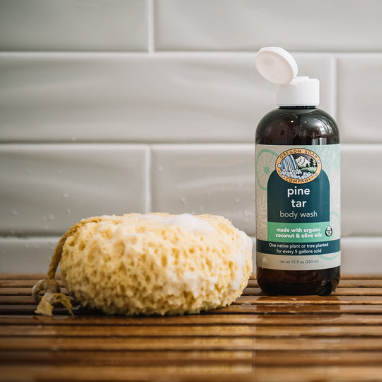 Pine Tar Natural Organic Body Wash