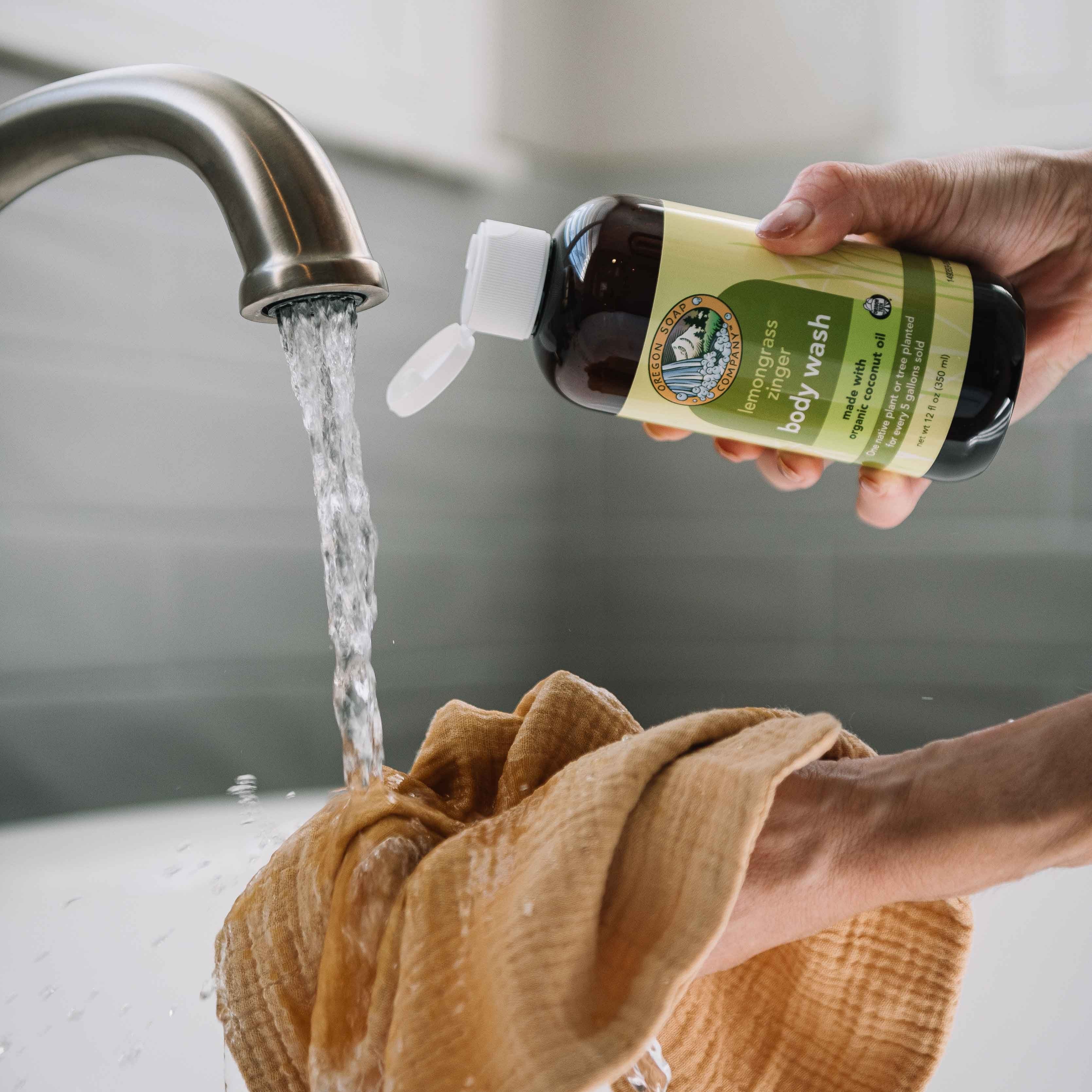 Lemongrass Zinger Natural Organic Body Wash – Oregon Soap Company