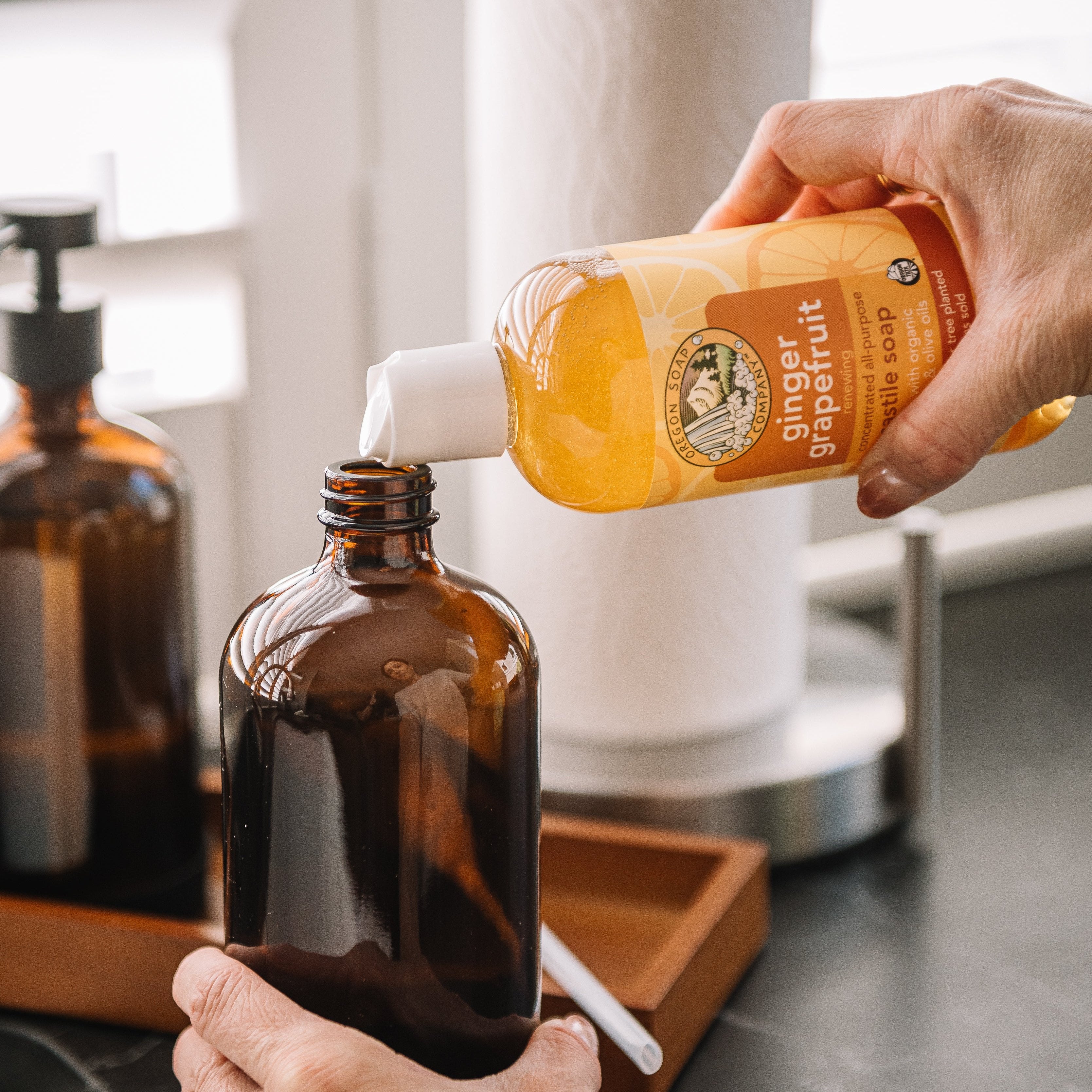 Ginger Grapefruit - Organic Liquid Castile Soap – Oregon Soap Company