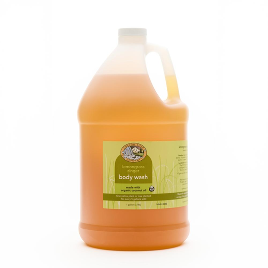 Lemongrass Zinger Natural Organic Body Wash