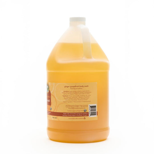 Ginger Grapefruit Natural Organic Body Wash