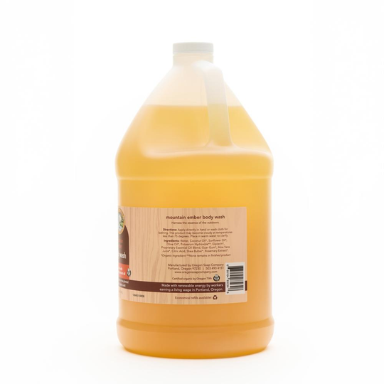 Mountain Ember Natural Organic Body Wash