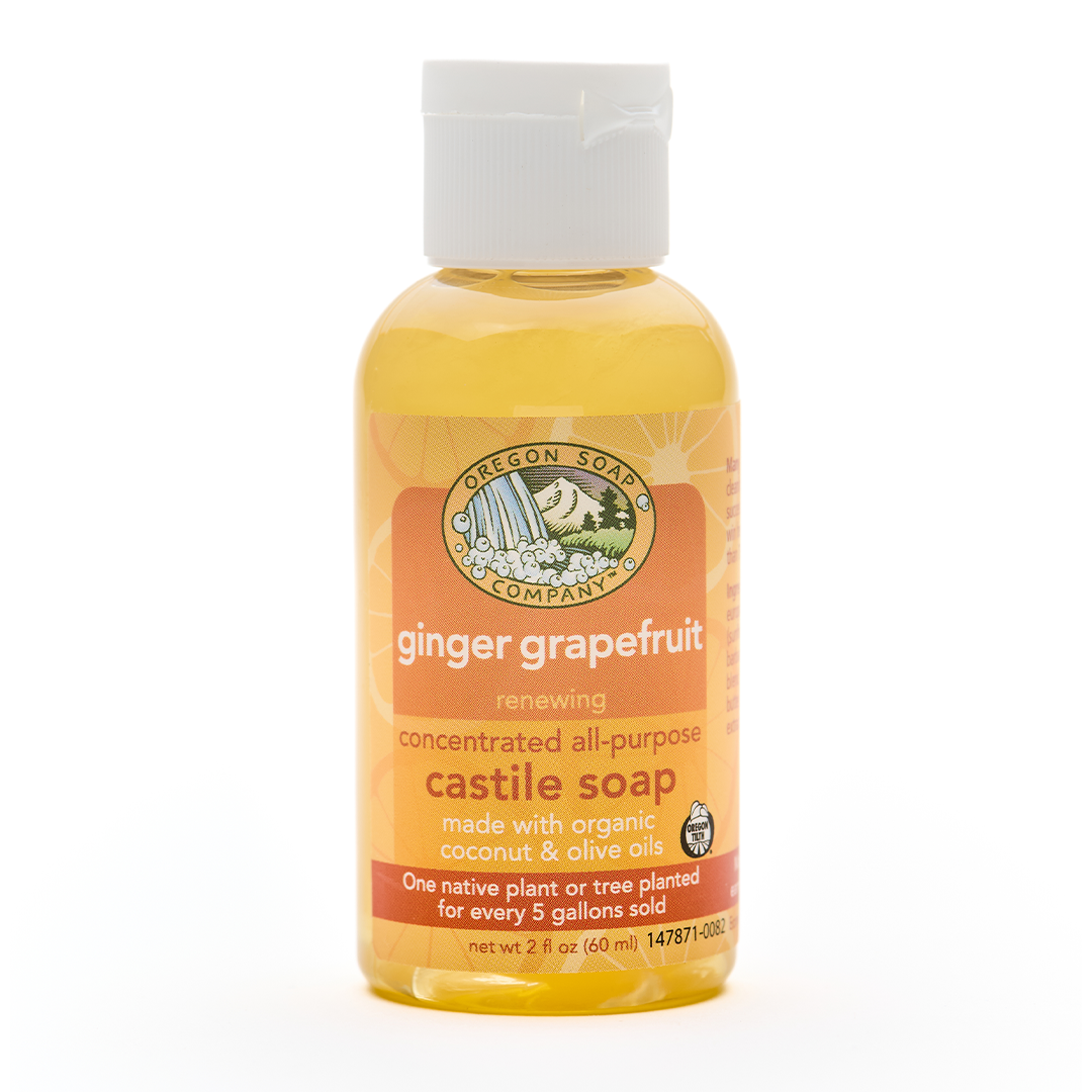 Ginger Grapefruit 2oz Travel Soap