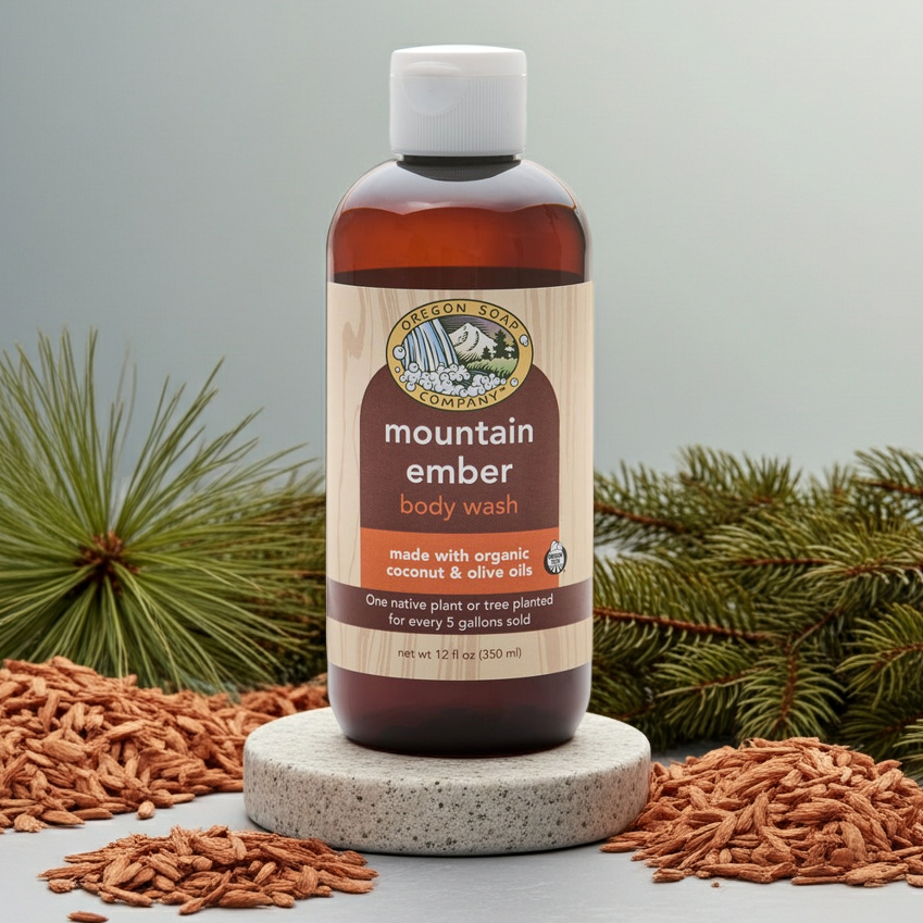 Mountain Ember Natural Organic Body Wash