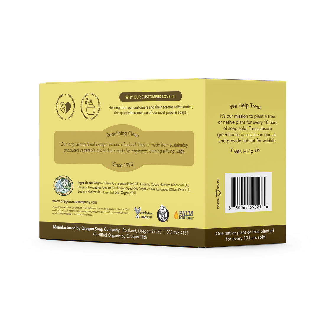 Mama Mia's Soothe Organic Bar Soap, 4-pack