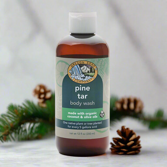 Pine Tar Natural Organic Body Wash