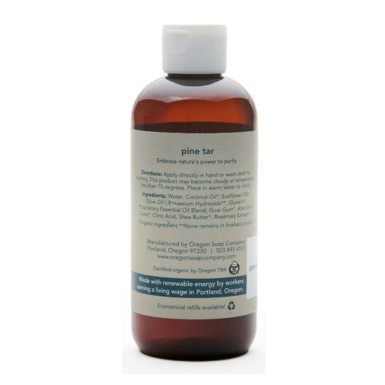 Pine Tar Natural Organic Body Wash
