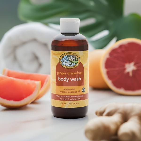 オウパラディSavon/Pure/Grapefruit/Springgarden Ginger Grapefruit Natural Organic Body Wash – Oregon Soap Company