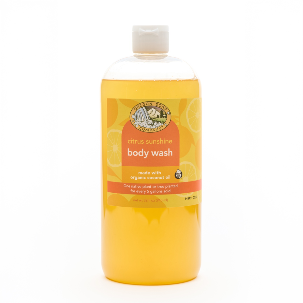 Citrus Sunshine Natural Organic Body Wash