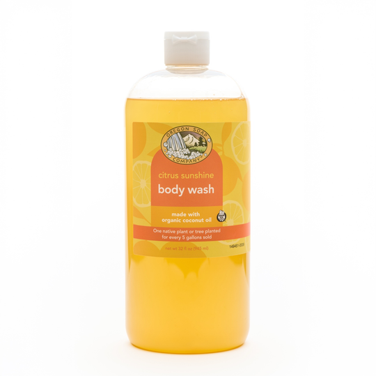 Citrus Sunshine Natural Organic Body Wash