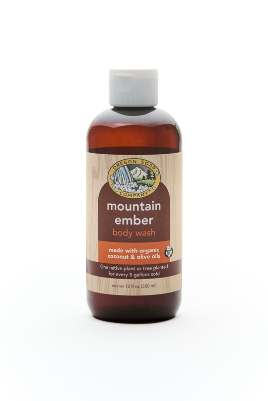 Mountain Ember Natural Organic Body Wash