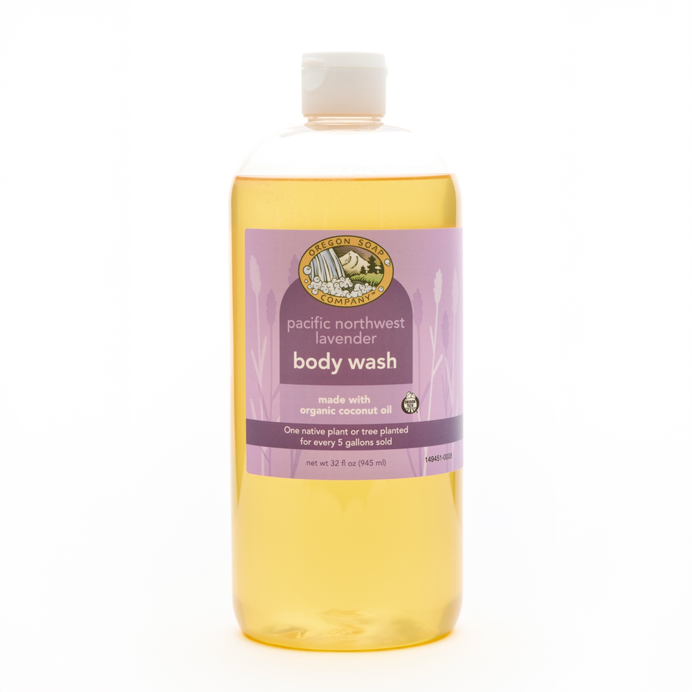 Pacific Northwest Lavender Natural Organic Body Wash