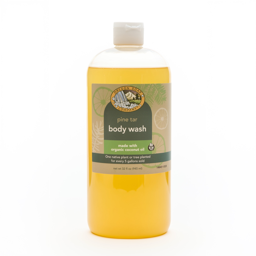 Pine Tar Natural Organic Body Wash