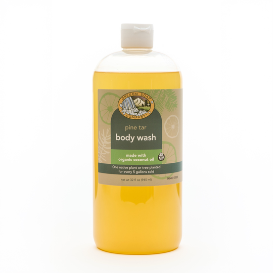 Pine Tar Natural Organic Body Wash