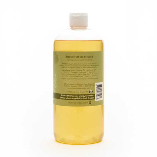 Forest Fresh Natural Organic Body Wash