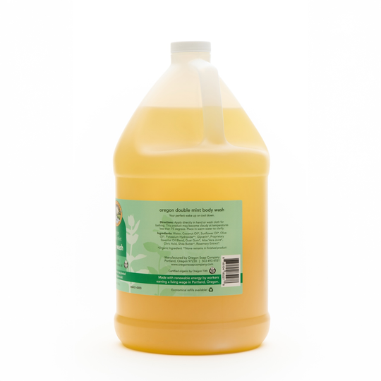 Oregon Double Mint Natural Organic Body Wash