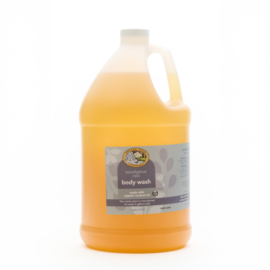 Eucalyptus Rain Natural Organic Body Wash