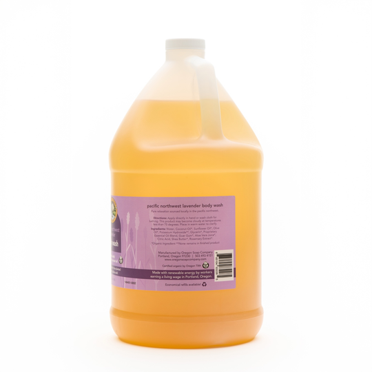 Pacific Northwest Lavender Natural Organic Body Wash