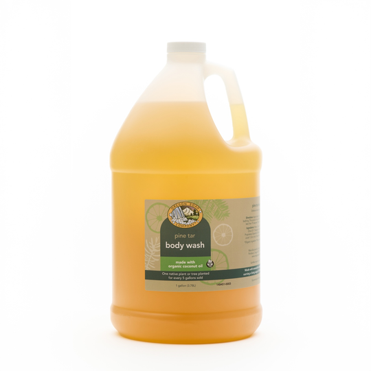 Pine Tar Natural Organic Body Wash