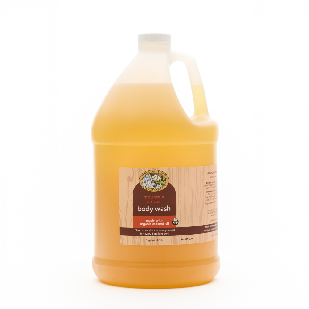 Mountain Ember Natural Organic Body Wash
