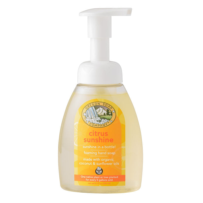 Citrus Sunshine Foaming All Natural Organic Castile Hand Wash