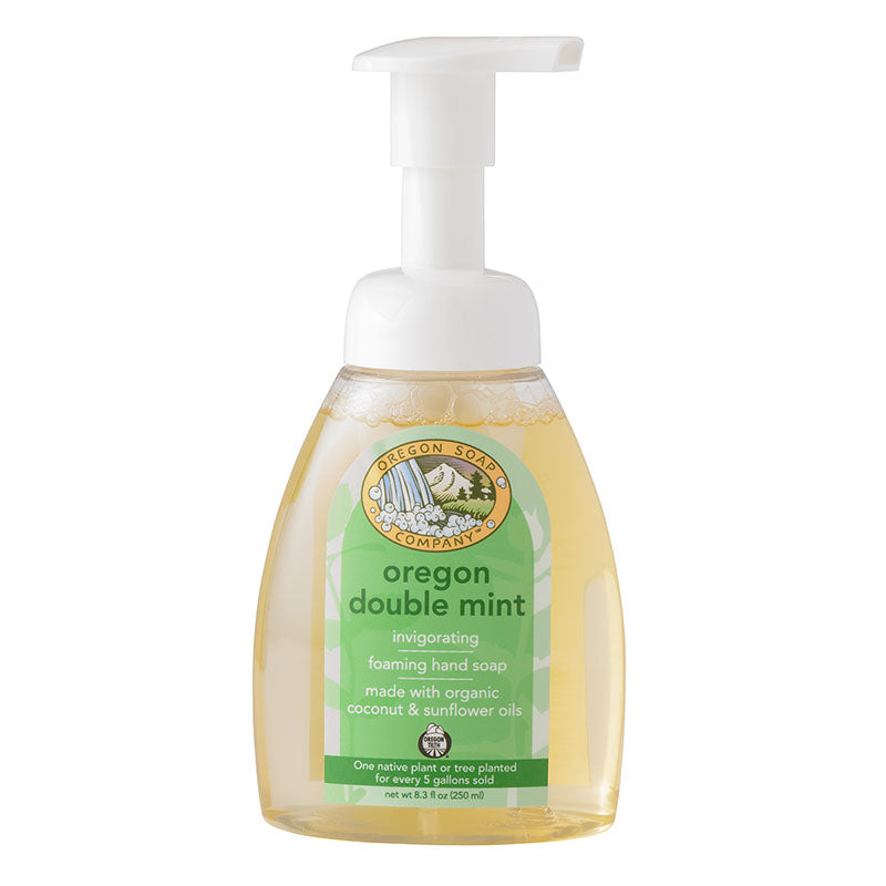 Oregon Double Mint Foaming All Natural Organic Castile Hand Wash