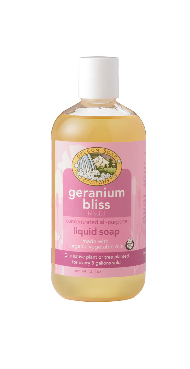 Lavender & Geranium Bliss 2oz Travel Soap