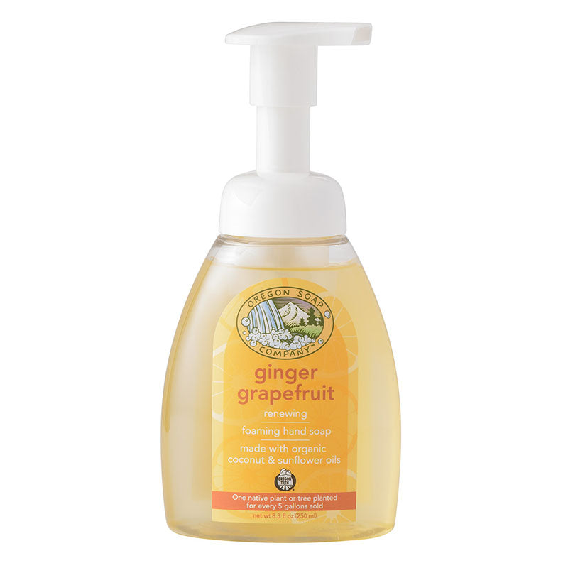 Ginger Grapefruit Foaming All Natural Organic Castile Hand Wash