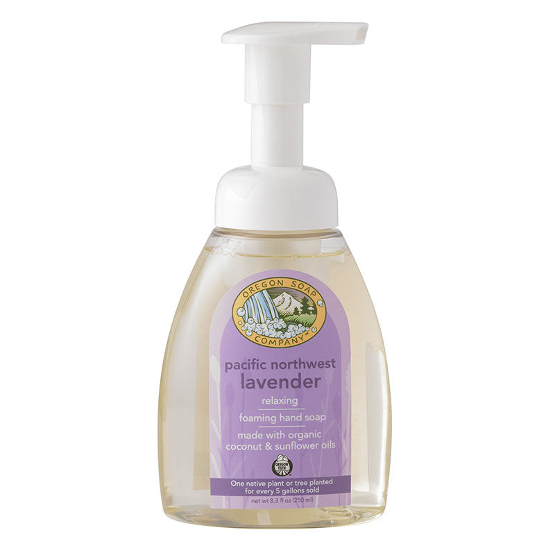 Pacific NW Lavender Foaming All Natural Organic Castile Hand Wash